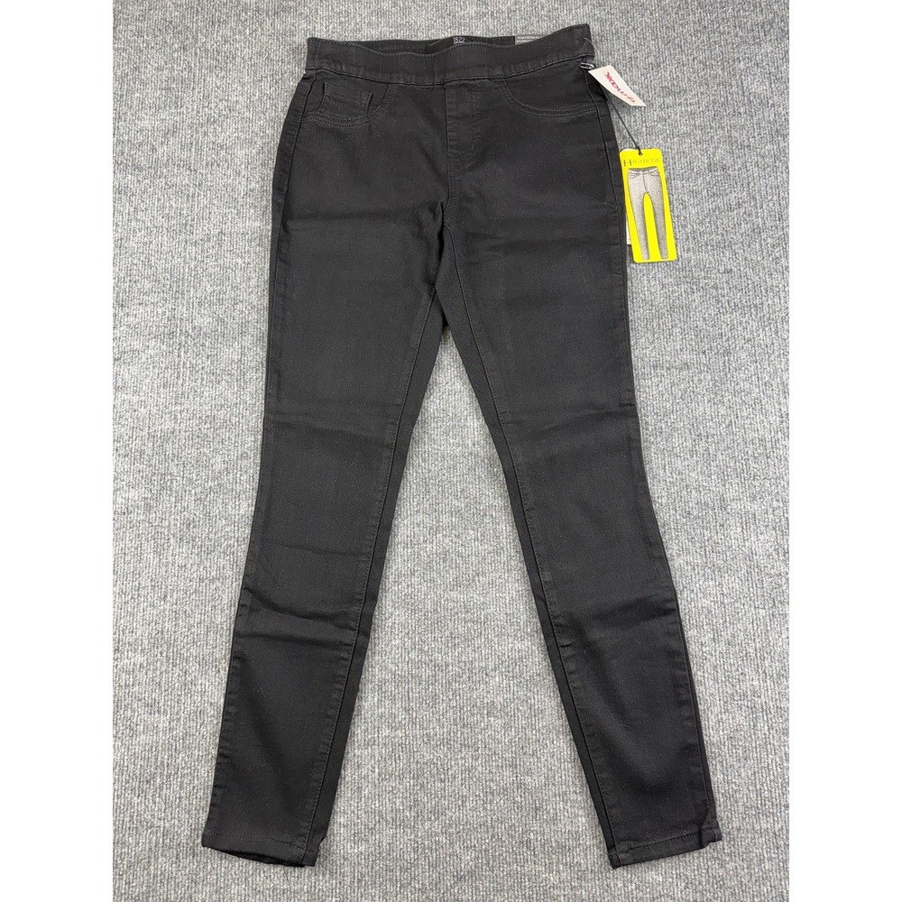1822 Denim Jeans Womens 4 Black High Rise Ankle Skinny Stretch Denim Pants